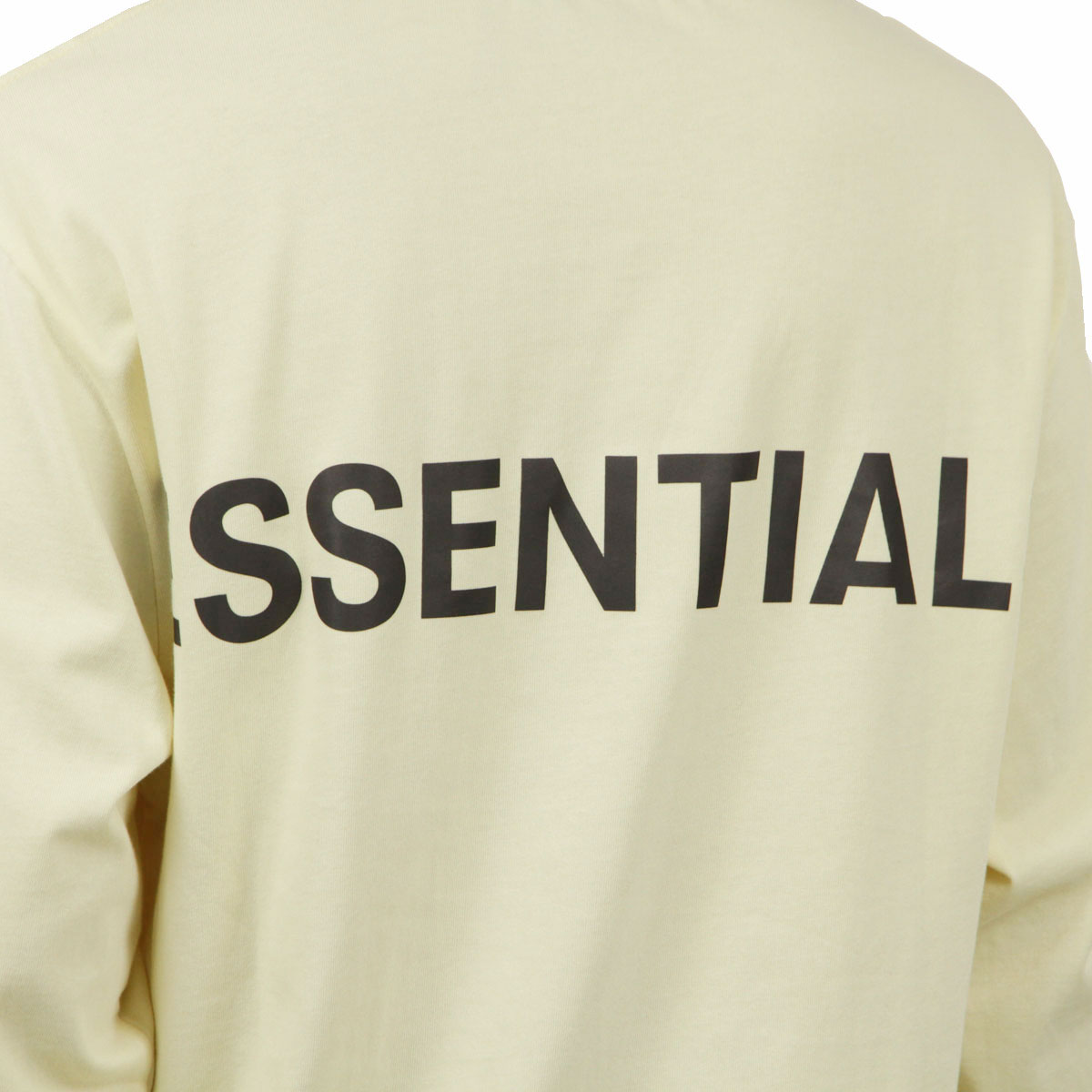 �ե������֥��å� fog essentials T����� ��� ������ FEAR OF GOD ���å��󥷥�륺 ĹµT����� �Хå��ץ��� ���� FOG - FEAR OF GOD ESSENTIALS 3M LOGO LONG SLEEVE BOXY T-SHIRT BUTTER CREAM AA5B B1C C1D D2E E18