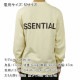�ե������֥��å� fog essentials T����� ��� ������ FEAR OF GOD ���å��󥷥�륺 ĹµT����� �Хå��ץ��� ���� FOG - FEAR OF GOD ESSENTIALS 3M LOGO LONG SLEEVE BOXY T-SHIRT BUTTER CREAM AA5B B1C C1D D2E E18