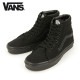 �Х� ���ˡ����� ��� ��������Ź VANS ���ˡ����� �������ȥϥ� VANS SK8-HI BLACK/BLACK/BLACK VN000TS9BJ4 A33B B1C C4D D2E E13F
