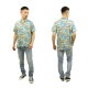 �̡��ǥ��������� ��� �����ϥ���� ��������Ź Nudie Jeans Ⱦµ ���ߥ���� �����奢�� ARVID HAWAII ALOHA SHIRT C48 140792 A62B B1C C1D D6E E07F