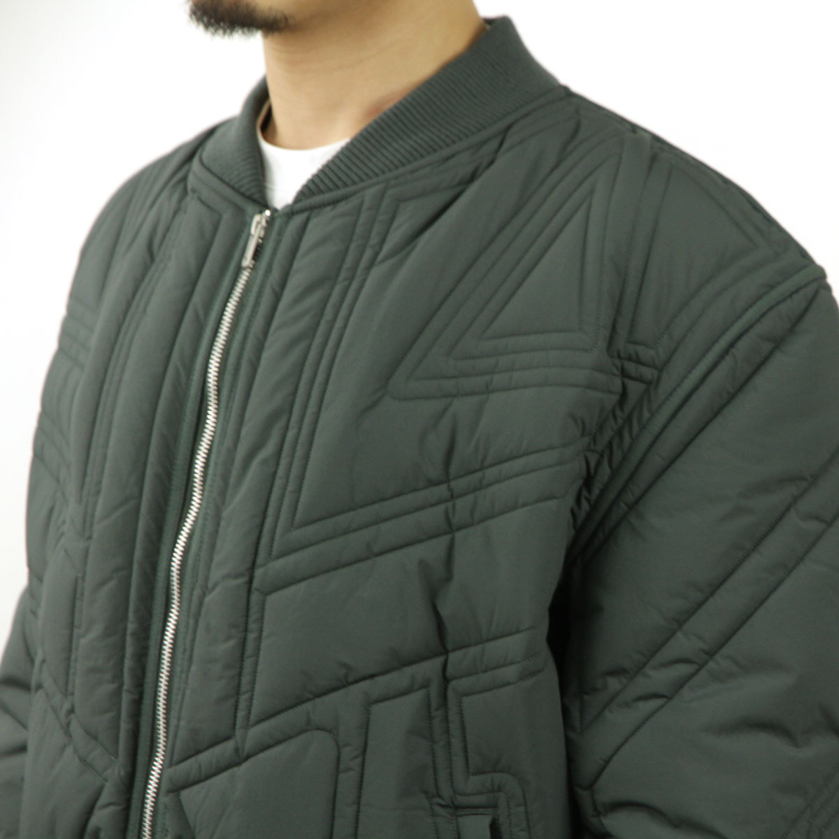 磻꡼  MA-1  Y-3  ܥС㥱å QUILTED BOMBER JACKET IP7936 UTILITY IVY