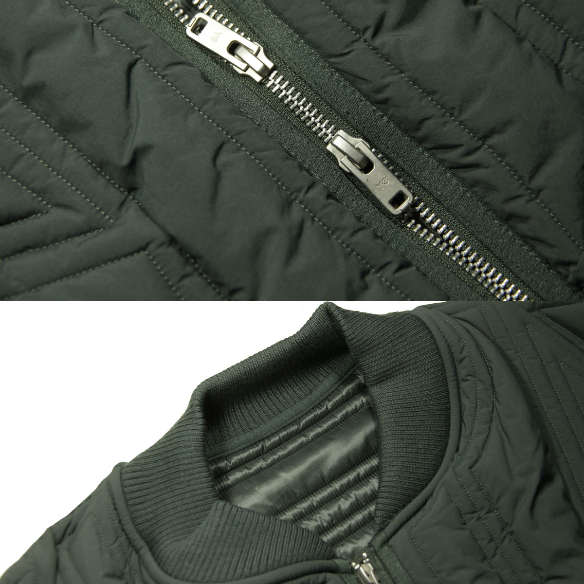 磻꡼  MA-1  Y-3  ܥС㥱å QUILTED BOMBER JACKET IP7936 UTILITY IVY