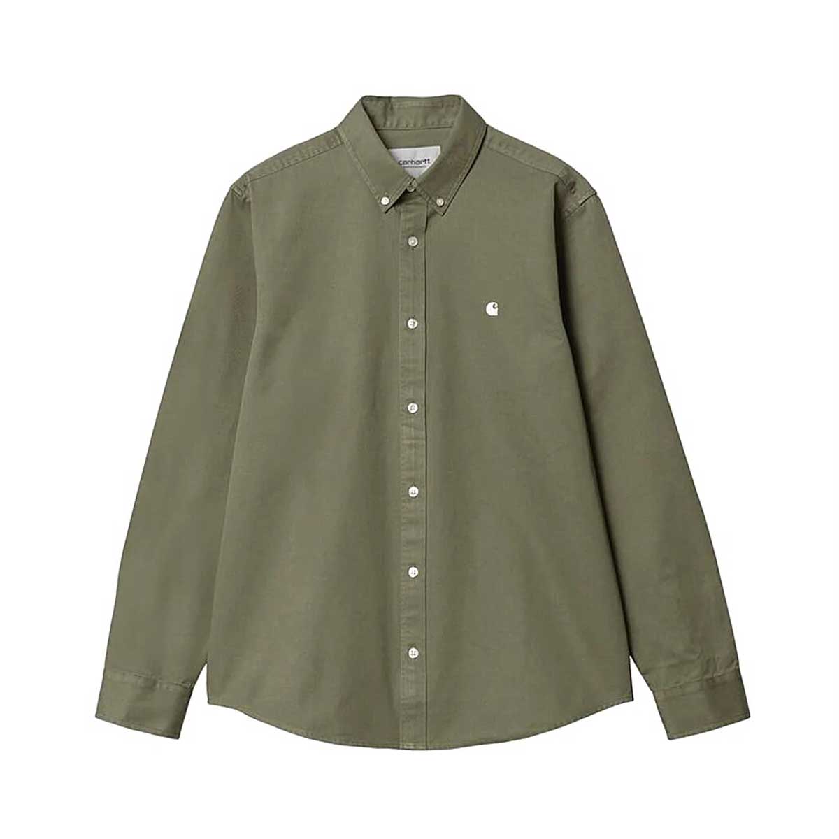 �����ϡ��� ��� Ĺµ����� ������ CARHARTT WIP �ܥ�������󥷥�� LONG SLEEVE MADISON SHIRT SEAWEED / WAX I023339 0Y5XX AB0B B1C C1D D6E E08F