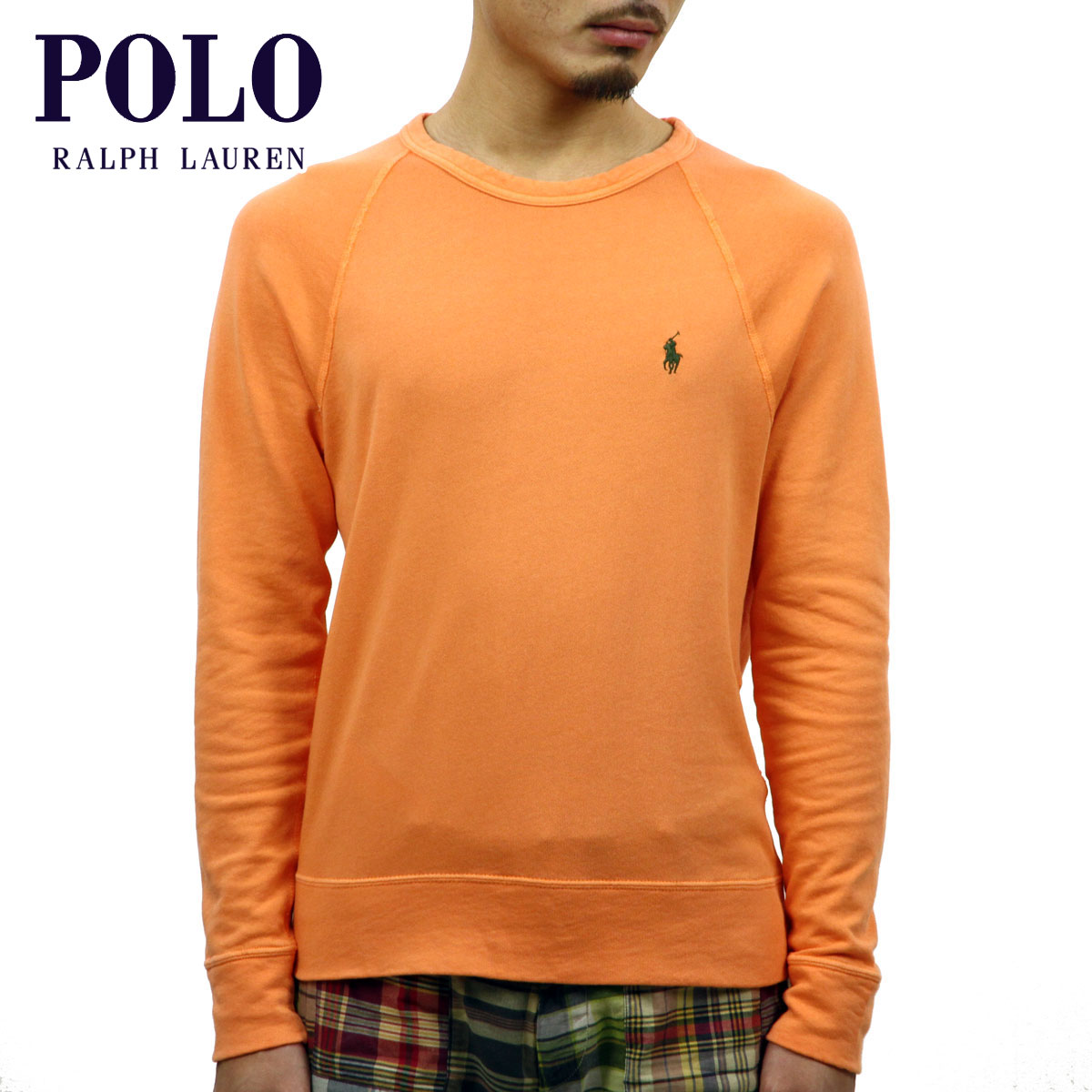 �ݥ� ���ե������ �������å� ��� ������ POLO RALPH LAUREN �ȥ졼�ʡ�  COTTON SPA TERRY SWEATSHIRT A05B B1C C1D D5E E10F