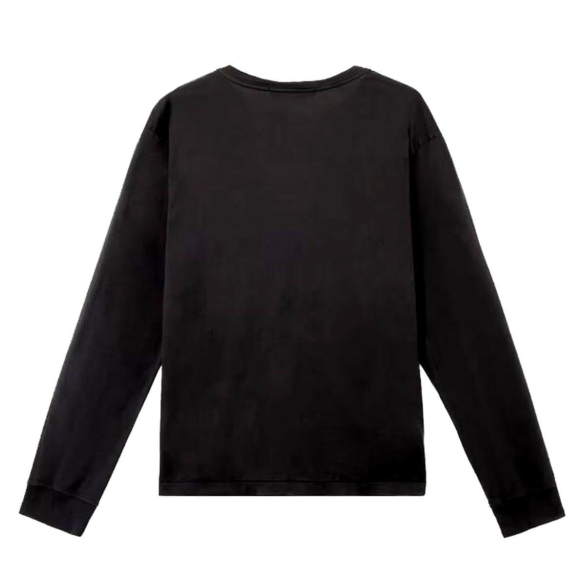 ���ȡ��󥢥����� ��� ĹµT����� ������ STONE ISLAND ���롼�ͥå� ���åȥ� ���� ����T STONE ISLAND 60/2 COTTON JERSEY LONG SLEEVE T-SHIRT K1S15 2100227 S0013 V0029 BLACK