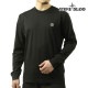 ���ȡ��󥢥����� ��� ĹµT����� ������ STONE ISLAND ���롼�ͥå� ���åȥ� ���� ����T STONE ISLAND 60/2 COTTON JERSEY LONG SLEEVE T-SHIRT K1S15 2100227 S0013 V0029 BLACK