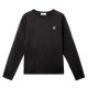 ���ȡ��󥢥����� ��� ĹµT����� ������ STONE ISLAND ���롼�ͥå� ���åȥ� ���� ����T STONE ISLAND 60/2 COTTON JERSEY LONG SLEEVE T-SHIRT K1S15 2100227 S0013 V0029 BLACK