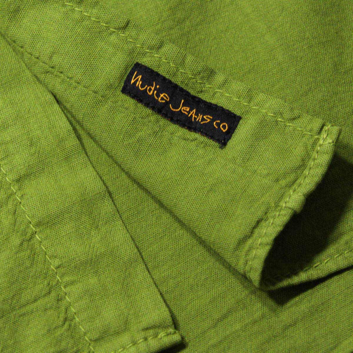 ̡ǥ   Ź Nudie Jeans Ĺµ  HENRY LONG SLEEVE SHIRT PEA G22 140426 A62B B1C C1D D6E E08F