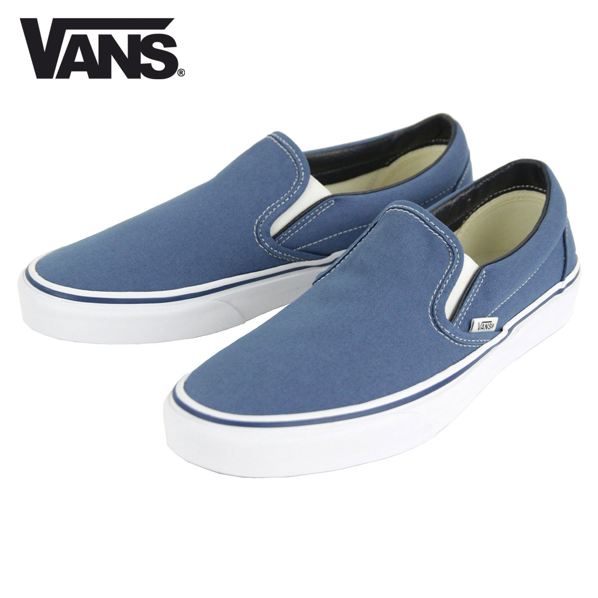 �Х� ����åݥ� ��� ��������Ź VANS ���塼�� ���饷�å� ����åݥ� VANS CLASSIC SLIP-ON NAVY VN000EYENVY A33B B1C C4D D2E E06F