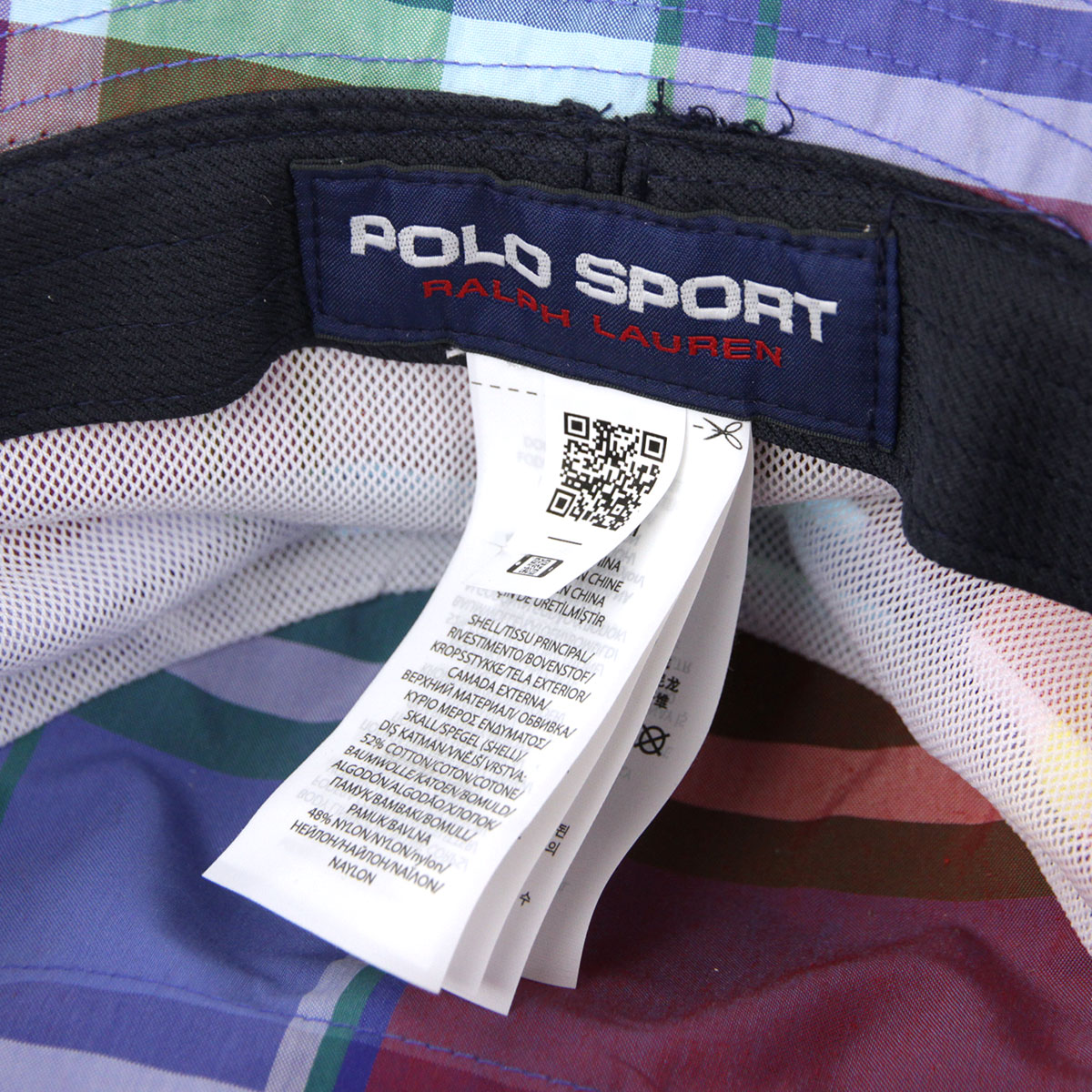 �ݥ� ���ե������ ˹�� ��� ��ǥ����� ������ POLO RALPH LAUREN �ϥå� �Х��åȥϥå� �Х��� �����å��� POLO SPORT MADRAS BUCKET HAT H221SP35 710858345001 MADRAS A05B B3C C3D D4E E06F