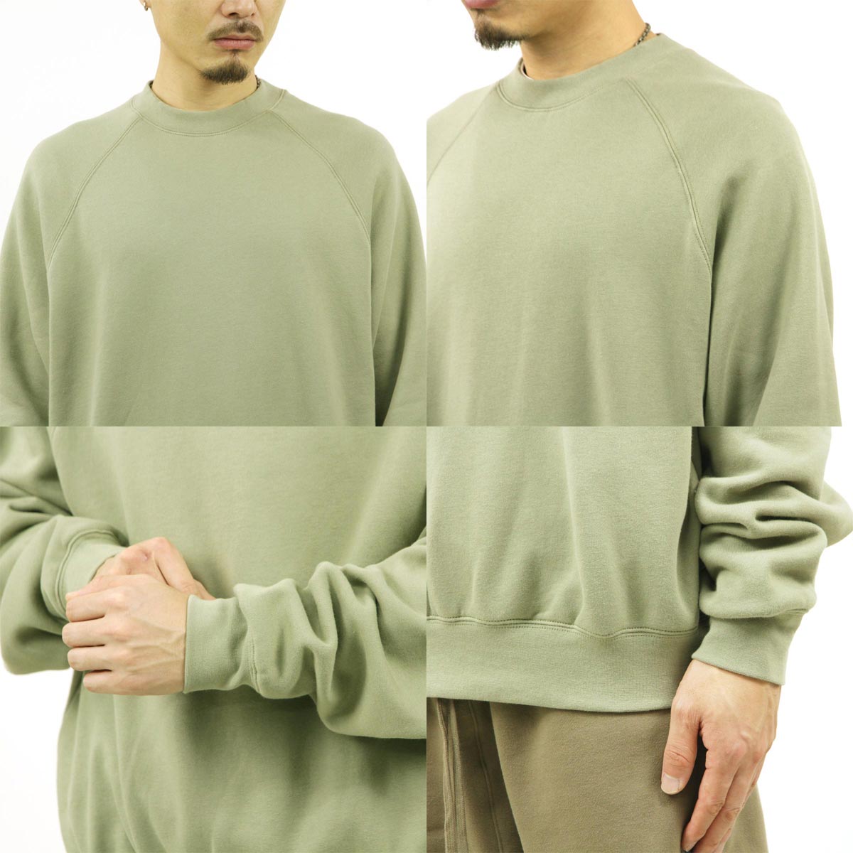 �ե������֥��å� fog essentials �������å� ��� ������ FEAR OF GOD ���å��󥷥�륺 ���� ���롼�ͥå� �ȥ졼�ʡ� FOG - FEAR OF GOD ESSENTIALS LOGO CREW SWEAT FLEECE SHIRTS MOSS AA5B B1C C1D D5E E18F