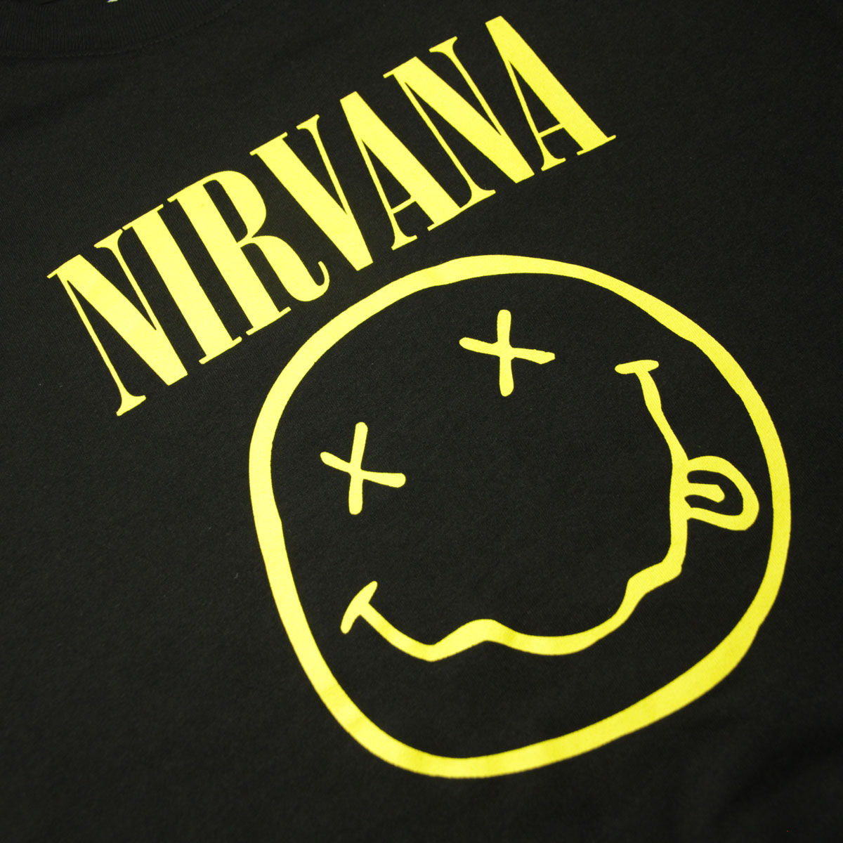 �ߥ塼���å��ƥ� ��� �Х��T����� ������ MUSIC TEE ���å�T����� �˥�������� SPLIT SMILE NIRVANA FLOWER MUSIC TEE