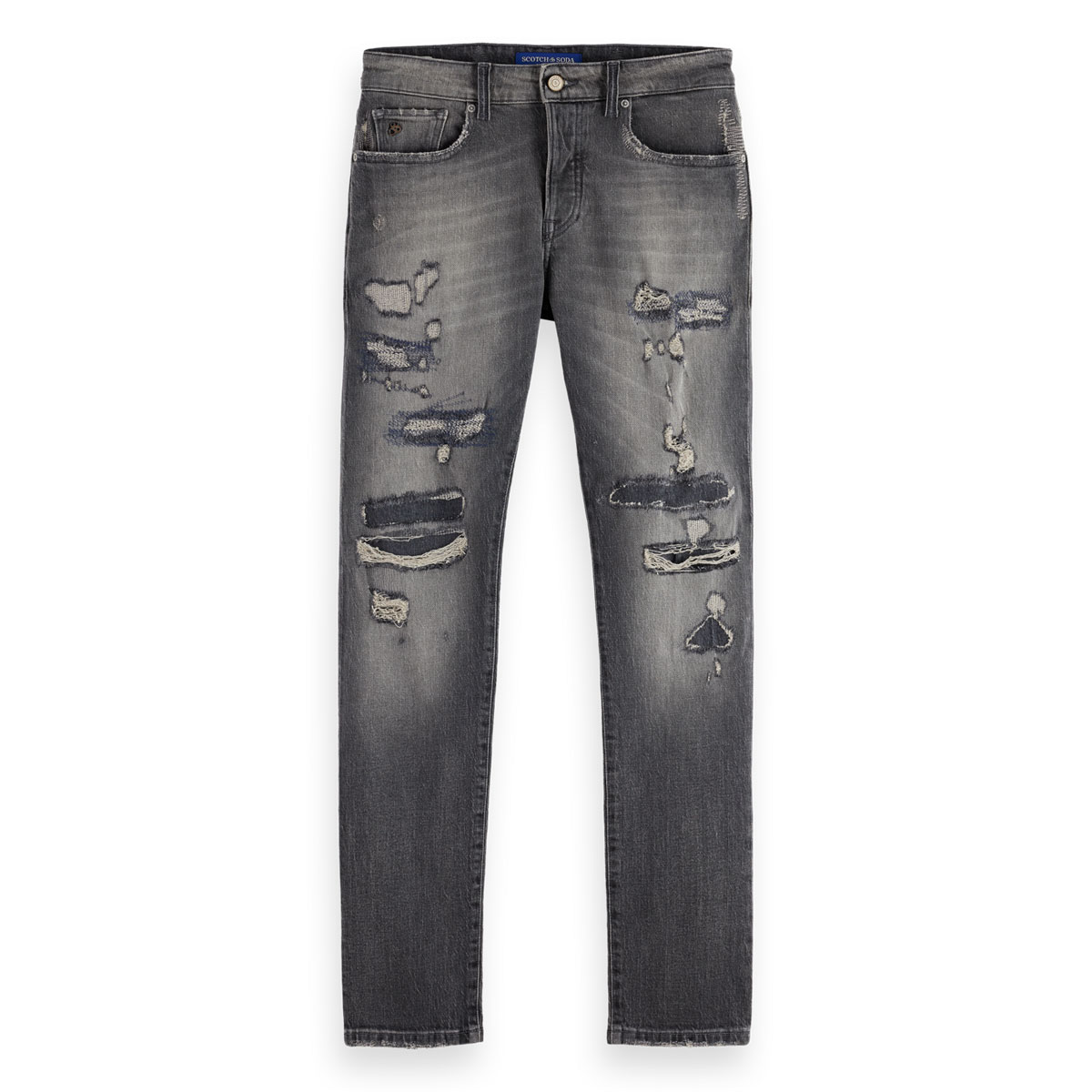 �����å�����ɥ����� ��� ������ ��������Ź SCOTCH&SODA �ǥ˥� �����ѥ� RALSTON REGULAR SLIM JEANS PANTS M 180374 030 35503 07 SHORESIDE REPAIR A39B B1C C2D D1E E02F