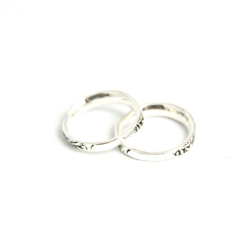 �ϥ�� HARIM ��������Ź ���� ��� ARABESQU DOUBLE RING SILVER HRR010SV A82B B3C C3D D8E E32F
