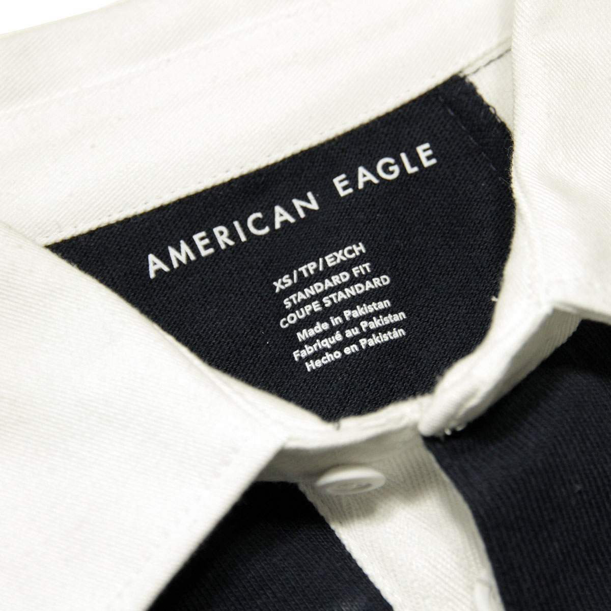 ����ꥫ�󥤡����� �饬������� ��� ������ AMERICAN EAGLE Ĺµ�饬������� AE LONG SLEEVE COLOR BLOCK POLO SHIRT 0176-8978-410 A04B B1C C1D D6E E06F