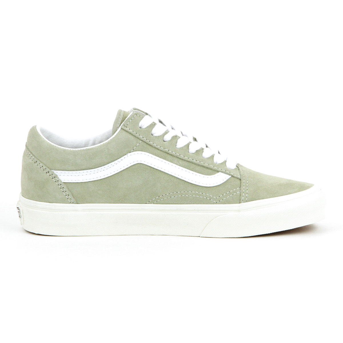 �Х� ������ɥ������� ��� ��������Ź VANS ���ˡ����� �ԥå��������� VANS OLD SKOOL (PIG SUEDE) MOSS GRAY/SNOW WHITE VN0A5KRFB32 A33B B1C C4D D2E E08F