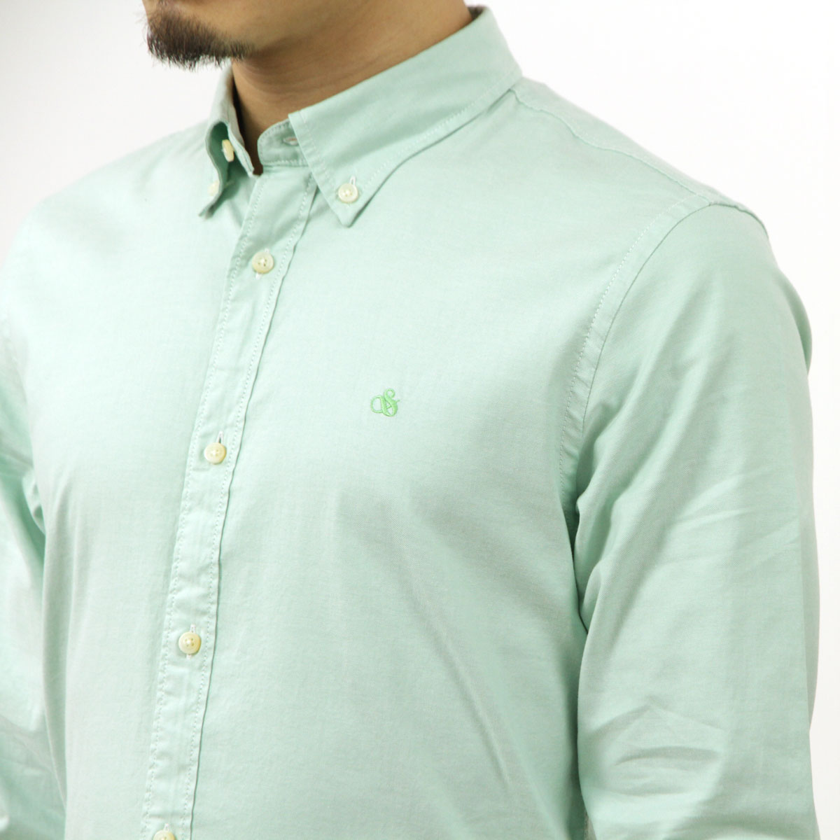�����å�����ɥ����� ����� ��� ��������Ź SCOTCH��SODA Ĺµ����� �ܥ�������󥷥�� SLIM FIT- OXFORD SHIRT 168642 4758 51422 52 SMASH MINT A39B B1C C1D D6E E07F