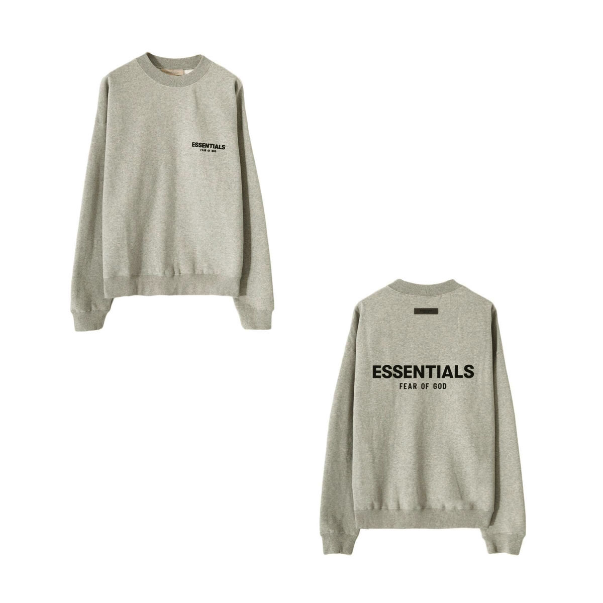 �ե������֥��å� fog essentials �������å� ��� ������ FEAR OF GOD ���å��󥷥�륺 ���� ���롼�ͥå� �ȥ졼�ʡ� FOG - FEAR OF GOD ESSENTIALS LOGO CREW SWEAT FLEECE SHIRTS DARK OATMEAL AA5B B1C C1D D5E E02F