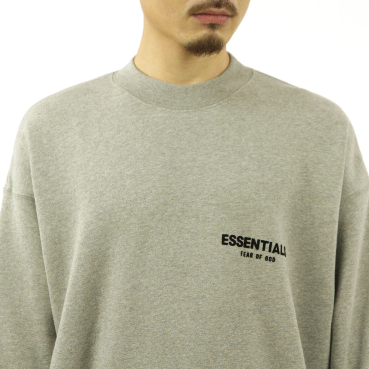 �ե������֥��å� fog essentials �������å� ��� ������ FEAR OF GOD ���å��󥷥�륺 ���� ���롼�ͥå� �ȥ졼�ʡ� FOG - FEAR OF GOD ESSENTIALS LOGO CREW SWEAT FLEECE SHIRTS DARK OATMEAL AA5B B1C C1D D5E E02F
