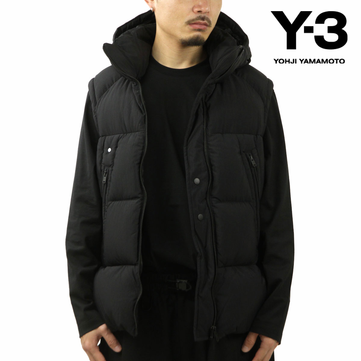 磻꡼  ٥  Y-3  åץå PUFF VEST IL2035 BLACK