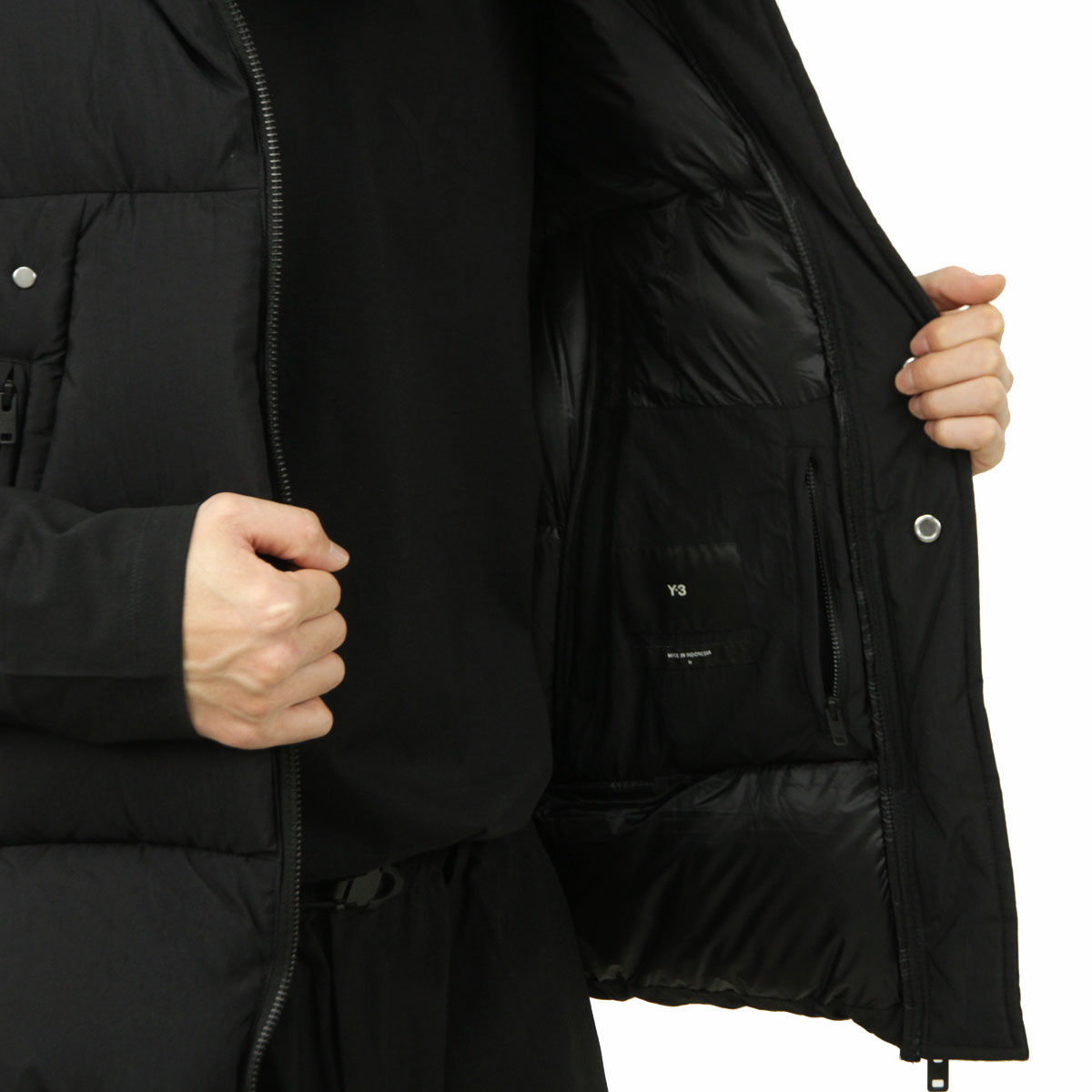磻꡼  ٥  Y-3  åץå PUFF VEST IL2035 BLACK