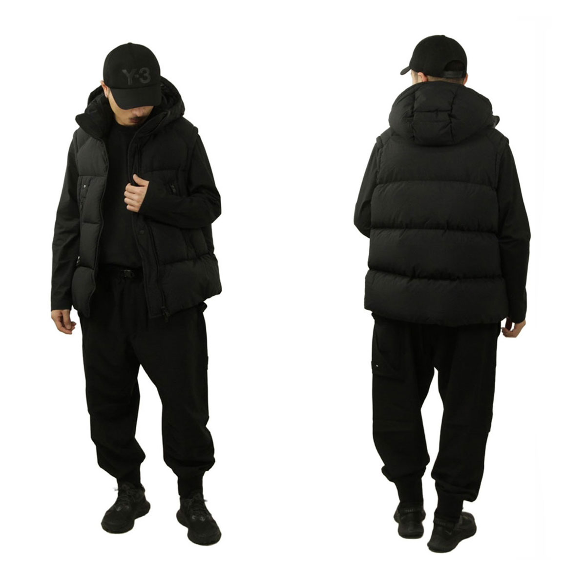 磻꡼  ٥  Y-3  åץå PUFF VEST IL2035 BLACK