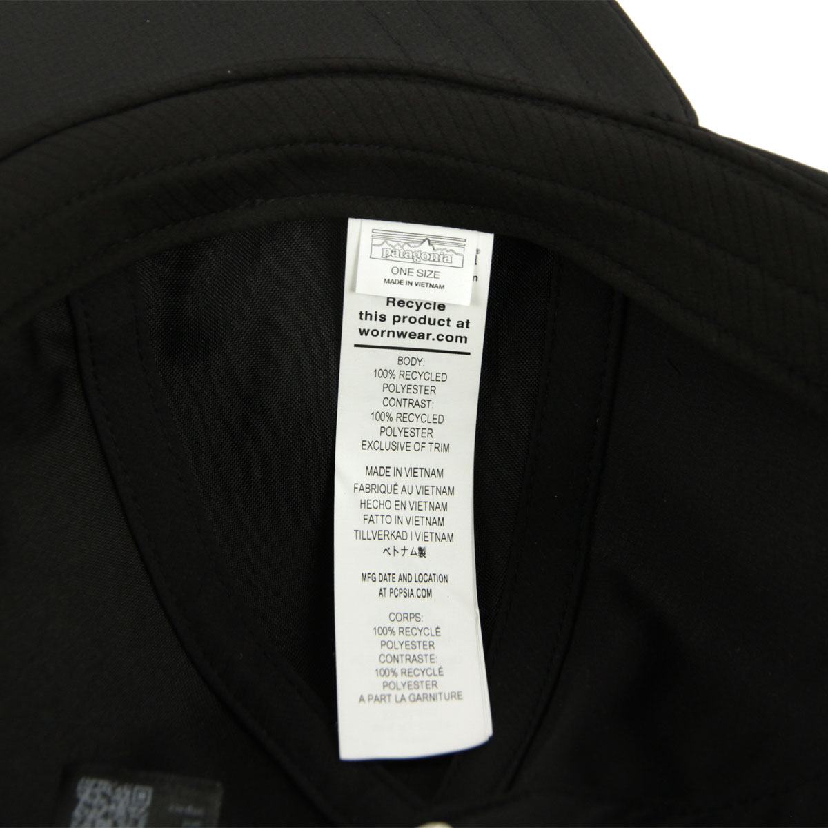 �ѥ����˥� ��� ��ǥ����� ����å� ������ patagonia ���� ˹�� TERREBONNE HAT 33317 BLK BLACK