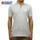 ե󥯥 ޡ ݥ Ź FRANKLINMARSHALL Ⱦµݥ  POLO SHIRT GREY MELANGE POMF130AN 45181 4061 A61B B1C C1D D3E E02F