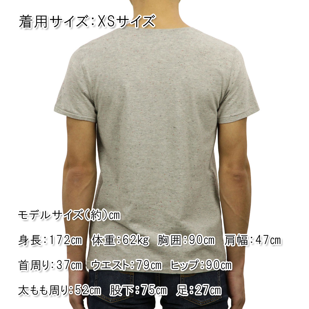 ̡ǥ T Ź Nudie Jeans ȾµT  Round Neck Org. Pocket Tee Grey melange B04 131244 4001