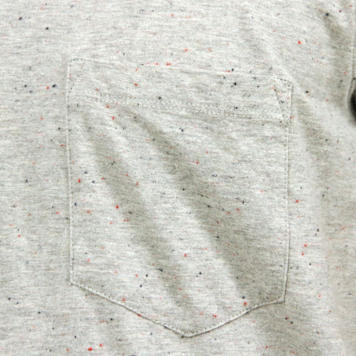 ̡ǥ T Ź Nudie Jeans ȾµT  Round Neck Org. Pocket Tee Grey melange B04 131244 4001