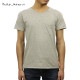 ̡ǥ T Ź Nudie Jeans ȾµT  Round Neck Org. Pocket Tee Grey melange B04 131244 4001