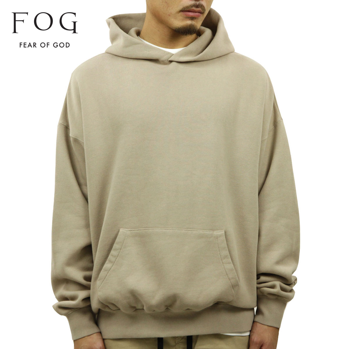 �ե������֥��å� fog essentials �ѡ����� ��� ������ FEAR OF GOD �ץ륪���С��ѡ����� FOG - FEAR OF GOD ESSENTIALS PULLOVER HOODIE TAN AA5B B1C C1D D5E E18