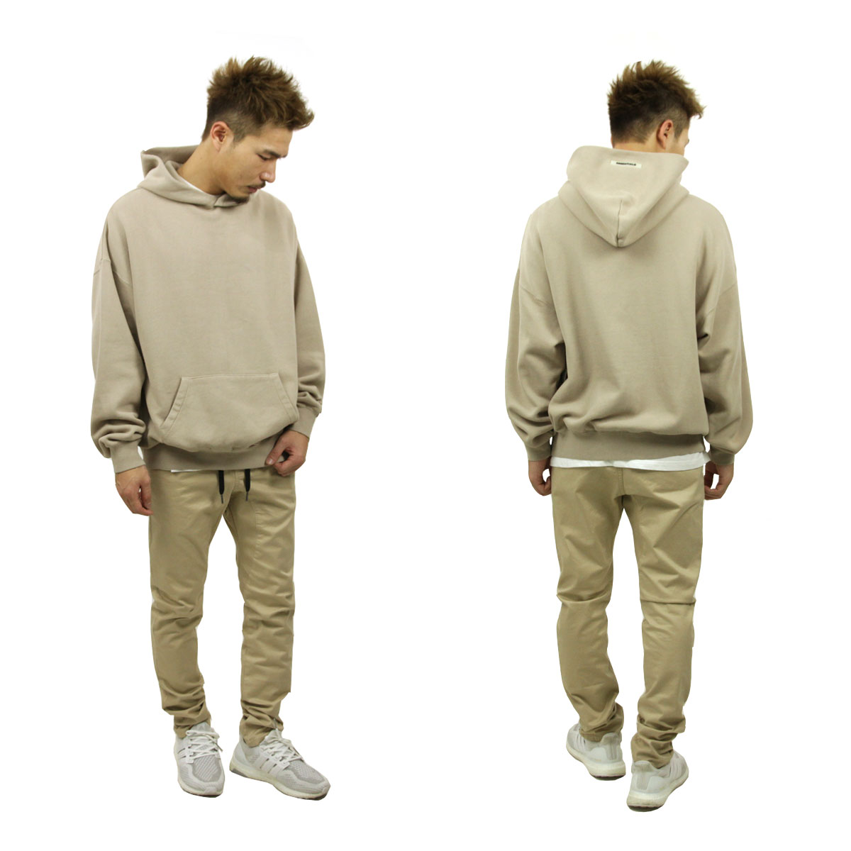 �ե������֥��å� fog essentials �ѡ����� ��� ������ FEAR OF GOD �ץ륪���С��ѡ����� FOG - FEAR OF GOD ESSENTIALS PULLOVER HOODIE TAN AA5B B1C C1D D5E E18