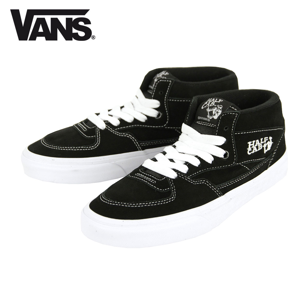 �Х� ���ˡ����� ��� ��������Ź VANS �ϡ��ե���� VANS HALF CAB BLACK VN000DZ3BLK A33B B1C C4D D2E E13F