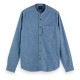 �����å�����ɥ����� ����� ��� ��������Ź SCOTCH��SODA �Х�ɥ��顼����� AMS BLAUW - GRANDAD SHIRT IN SPECIAL BLEND D INDIGO 162703 0089 41418 76 A39B B1C C1D D6E E07F