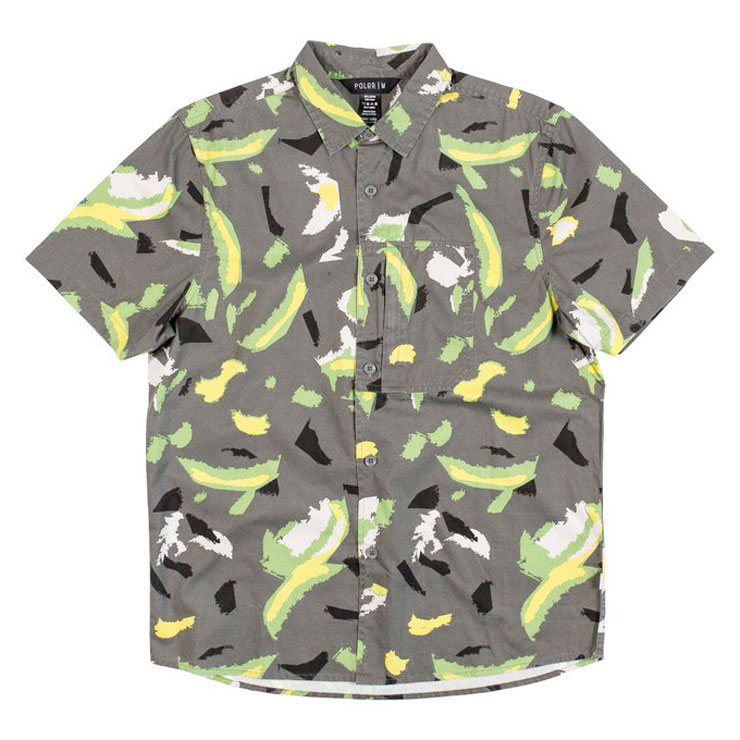 �ݡ��顼 ����� ��� ��������Ź POLER Ⱦµ�����  TREETOP S/S WOVEN 717101-CHR CHARCOAL A79B B1C C1D D6E E02F