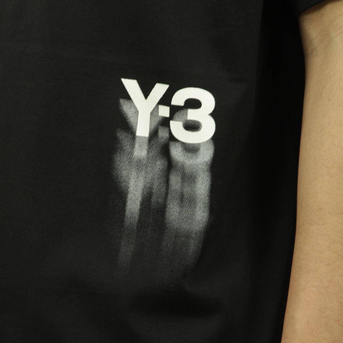 磻꡼  ȾµT  Y-3 롼ͥå åȥ  GFX SS TEE IZ3124 BLACK