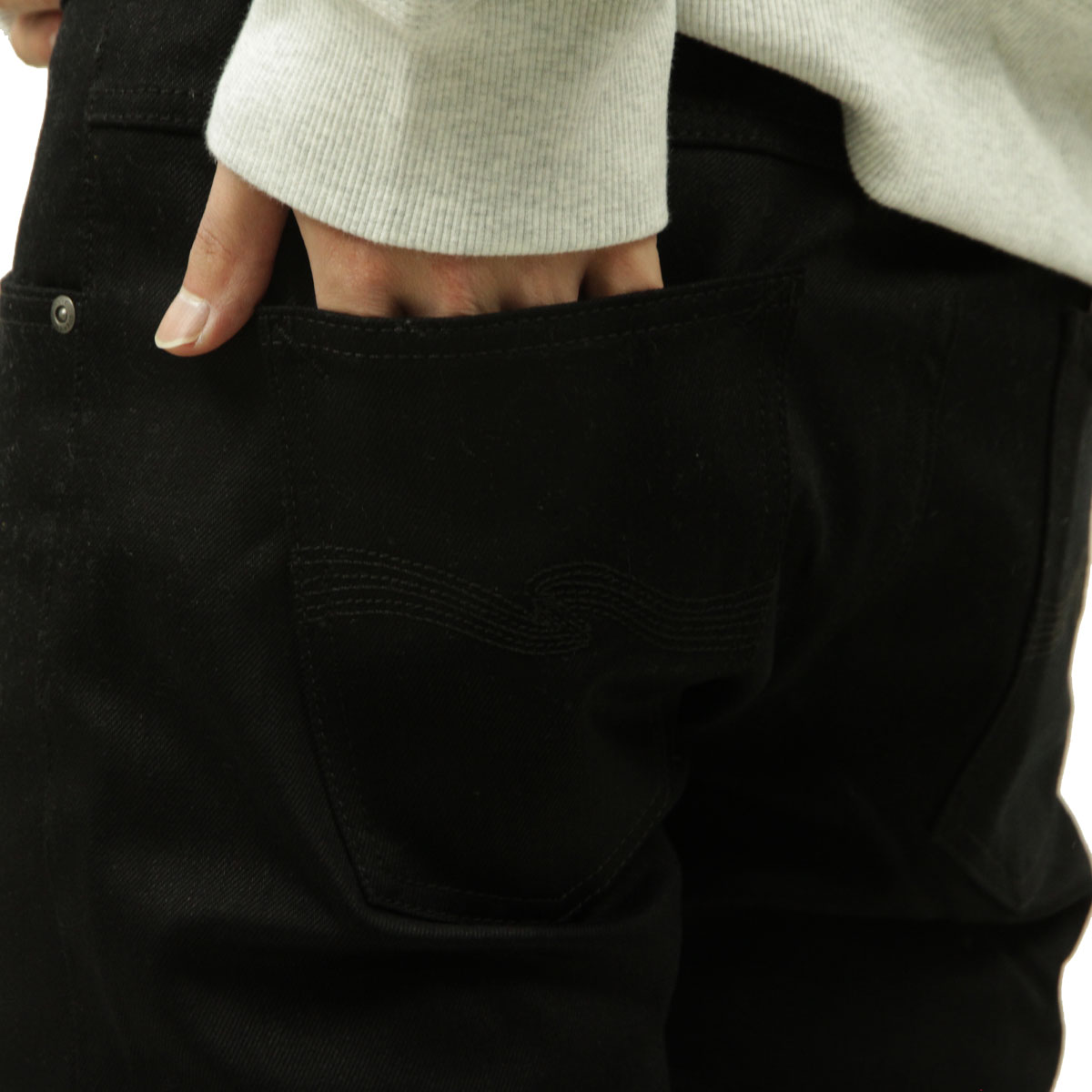 �̡��ǥ��������� ��� ������ ��������Ź Nudie Jeans �ǥ˥�ѥ�� �����ѥ� �ܥȥॹ LEAN DEAN DENIM JEANS DRY EVER BLACK 792 112498 A62B B1C C2D D1E E13F