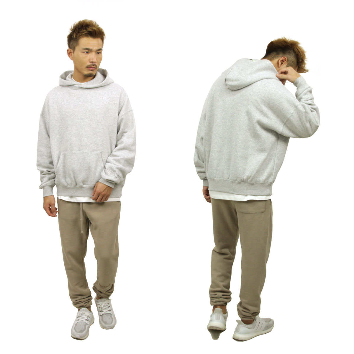 �ե������֥��å� fog essentials �ѡ����� ��� ������ FEAR OF GOD �ץ륪���С��ѡ����� FOG - FEAR OF GOD ESSENTIALS PULLOVER HOODIE HEATHER GREY AA5B B1C C1D D5E E02