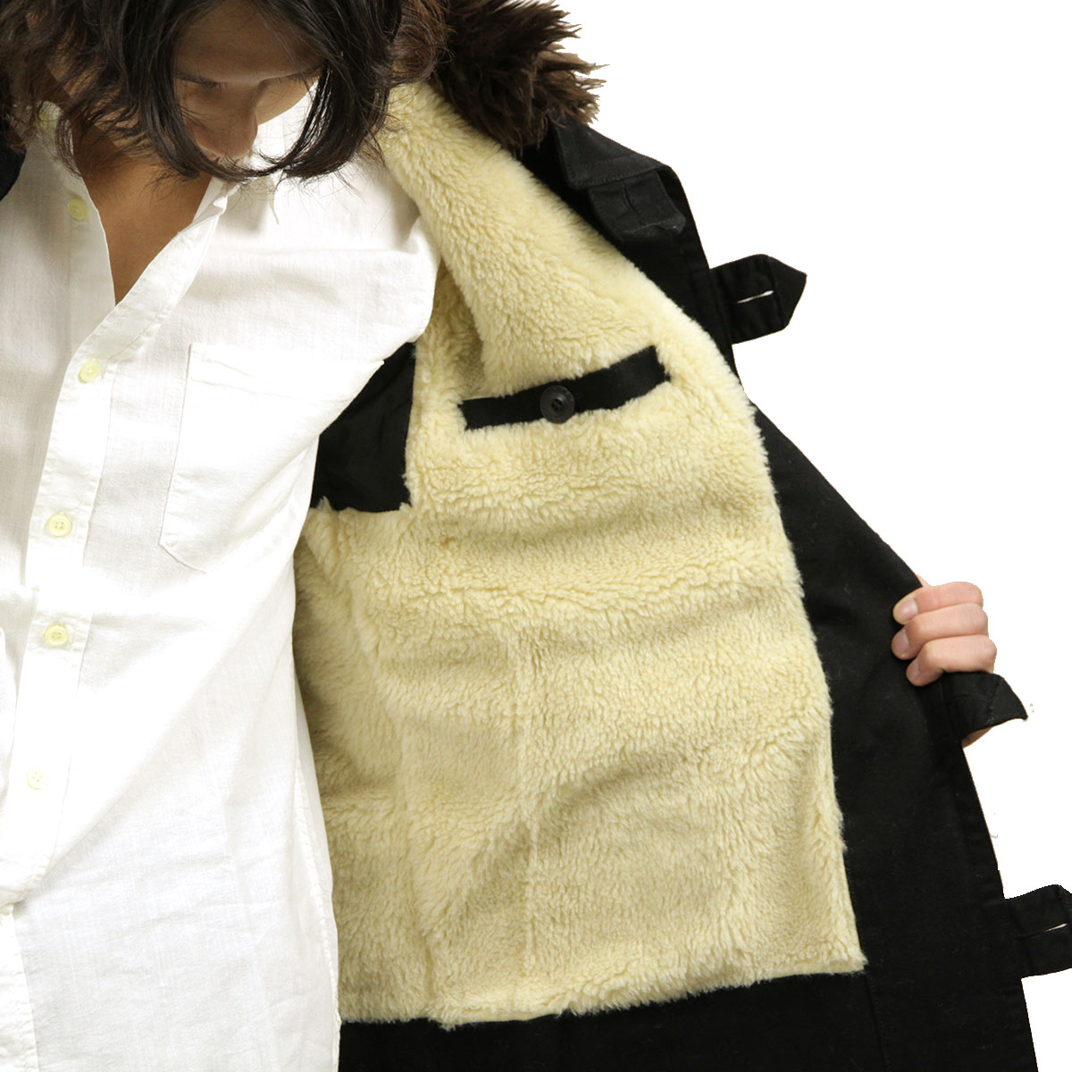 �̡��ǥ��������� ������ ��� ��������Ź Nudie Jeans �������� �ȥ��������� ���󥰥����� CONNOR SWEDISH ARMY COAT BLACK B01 160573 A62B B1C C1D D4E E13F