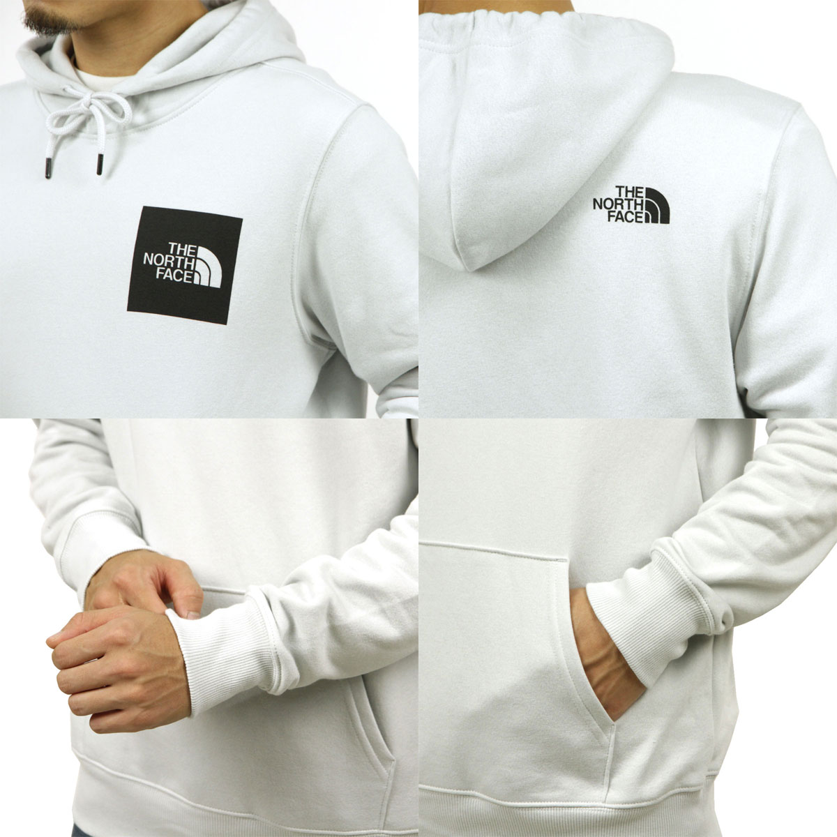 Ρե ѡ   THE NORTH FACE ץ륪Сѡ FINE HOODIE NF0A55UV TIN GREY A14B B1C C1D D5E E02F
