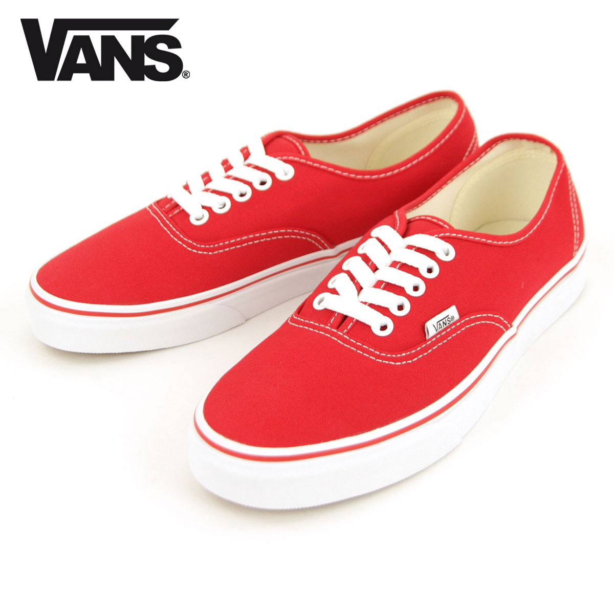 �Х� ���ˡ����� ��� ��ǥ����� ��������Ź VANS ��������ƥ��å� VANS AUTHENTIC RED/TRUE WHITE VN000EE3RED A33B B1C C4D D2E E11F