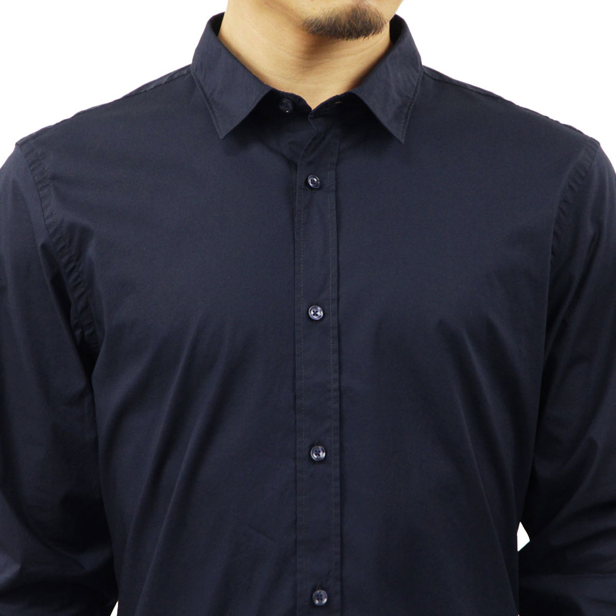 �����å�����ɥ����� ����� ��� ��������Ź SCOTCH��SODA �磻����� Ĺµ����� �ɥ쥹����� BASIC ORGANIC COTTON ELASTANE SLIM FIT SHIRTS 165316 0002 51451 78 NIGHT A39B B1C C1D D6E E06F
