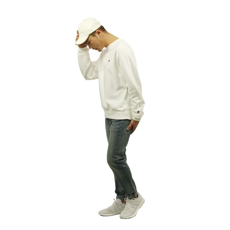 �����ԥ��� CHAMPION ������ ��� ��С����������� �������å� REVERSE WEAVE HEAVYWEIGHT 12oz CREW SWEAT GF70 WHITE AA4B B1C C1D D5E E01F