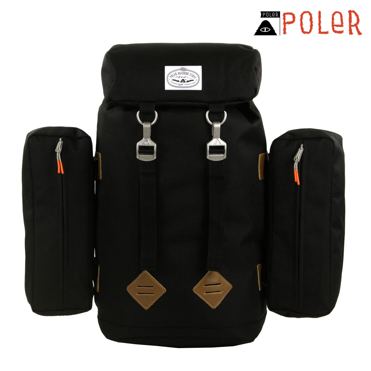 �ݡ��顼 ��� ��ǥ����� �Хå��ѥå� ��������Ź POLER �� ���å����å� CLASSIC RUCKSACK BACKPACK 241BGU1003-BLK BLACK