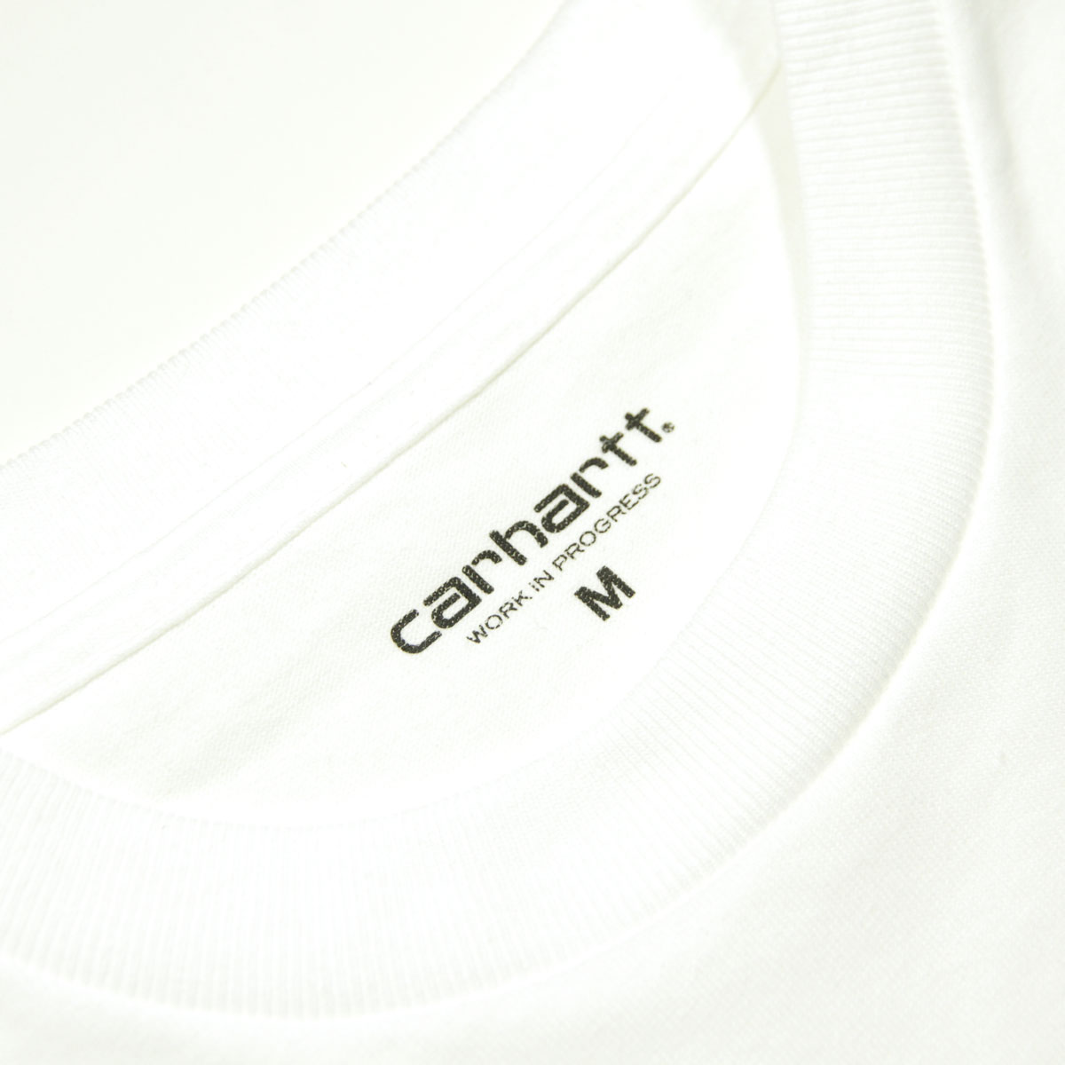 �����ϡ��� ��� ȾµT����� ������ CARHARTT WIP ���롼�ͥå� ����ե��å� SHORT SLEEVE ONYX T-SHIRT WHITE / BLACK I032875