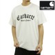 �����ϡ��� ��� ȾµT����� ������ CARHARTT WIP ���롼�ͥå� ����ե��å� SHORT SLEEVE ONYX T-SHIRT WHITE / BLACK I032875