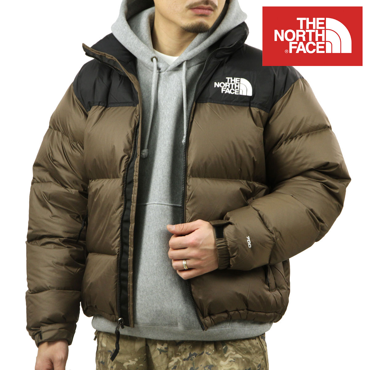 �Ρ����ե����� ��� �����󥸥㥱�å� ������ THE NORTH FACE �������� ��ȥ� �̥ץ����㥱�å� �������� M 1996 RETRO NUPTSE JACKET NF0A3C8D 5EX SMOKEY BROWN/TNF BLACK