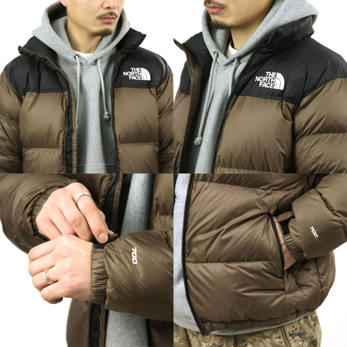 �Ρ����ե����� ��� �����󥸥㥱�å� ������ THE NORTH FACE �������� ��ȥ� �̥ץ����㥱�å� �������� M 1996 RETRO NUPTSE JACKET NF0A3C8D 5EX SMOKEY BROWN/TNF BLACK