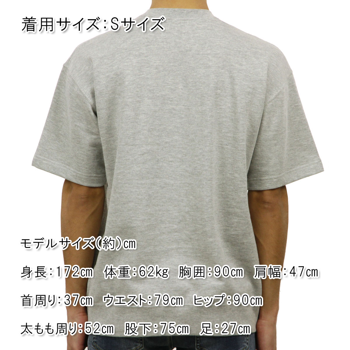�ݡ��顼 T����� ��������Ź POLER ȾµT�����  CV BAGGY CREWNECK S/S TEE GREY HEATHER  A79B B1C C1D D1E E02F